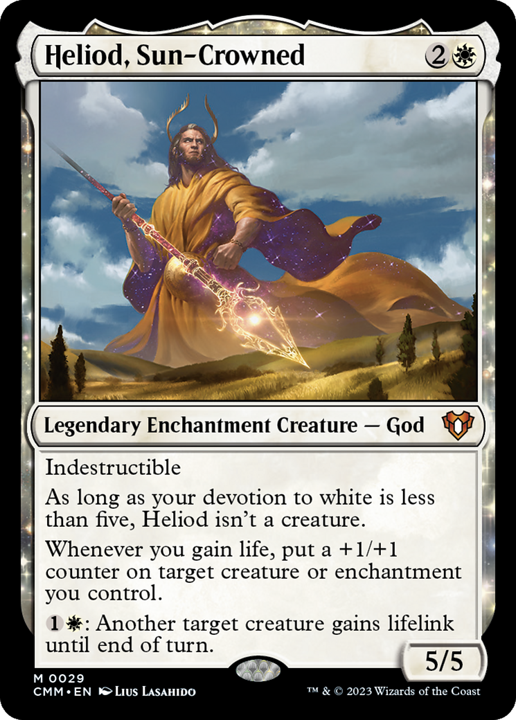 Heliod, Sun-Crowned (29) [Commander Masters] - Deck Out Gaming