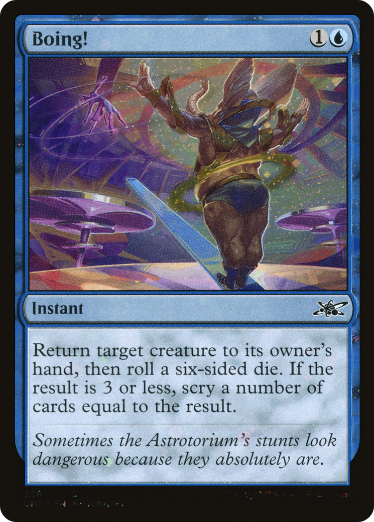 Boing! (Galaxy Foil) (326) [Unfinity] foil - Deck Out Gaming