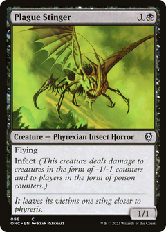 Plague Stinger (96) [Commander: Phyrexia: All Will Be One] - Deck Out Gaming