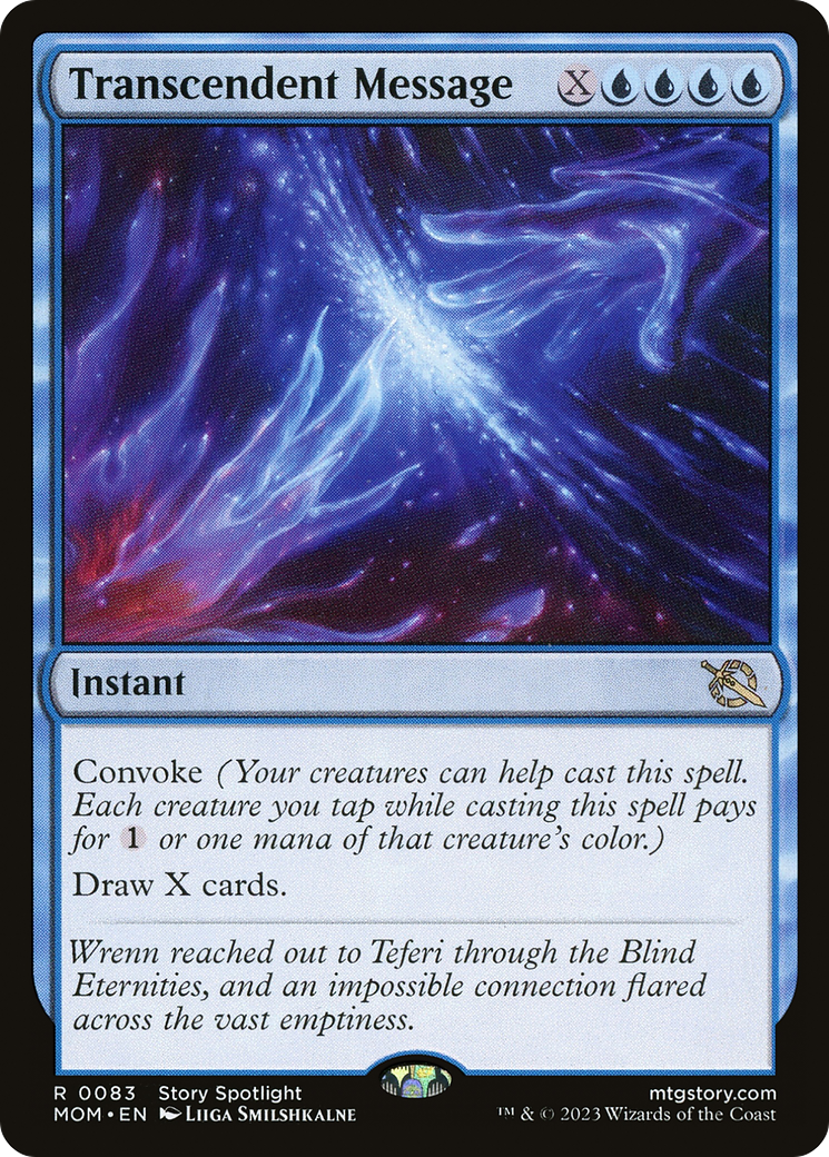 Transcendent Message (83) [March of the Machine] - Deck Out Gaming