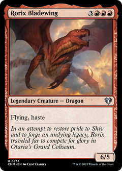 Rorix Bladewing (251) [Commander Masters] foil - Deck Out Gaming