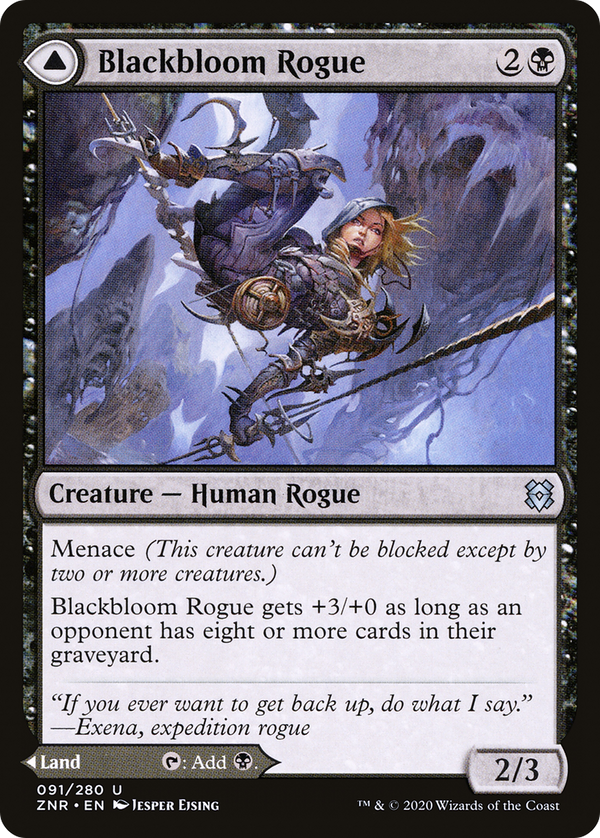 Blackbloom Rogue (91) [Zendikar Rising] - Deck Out Gaming
