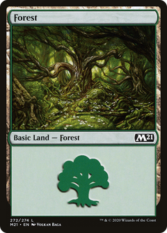 Forest (272) (272) [Core Set 2021] foil - Deck Out Gaming