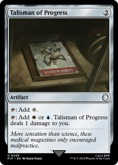 Talisman of Progress (249) [Fallout] foil - Deck Out Gaming