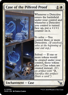 Case of the Pilfered Proof (9) [Murders at Karlov Manor] - Deck Out Gaming