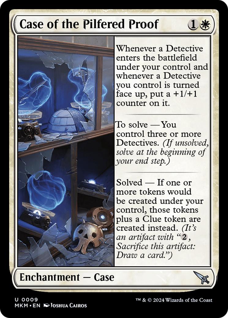 Case of the Pilfered Proof (9) [Murders at Karlov Manor] - Deck Out Gaming