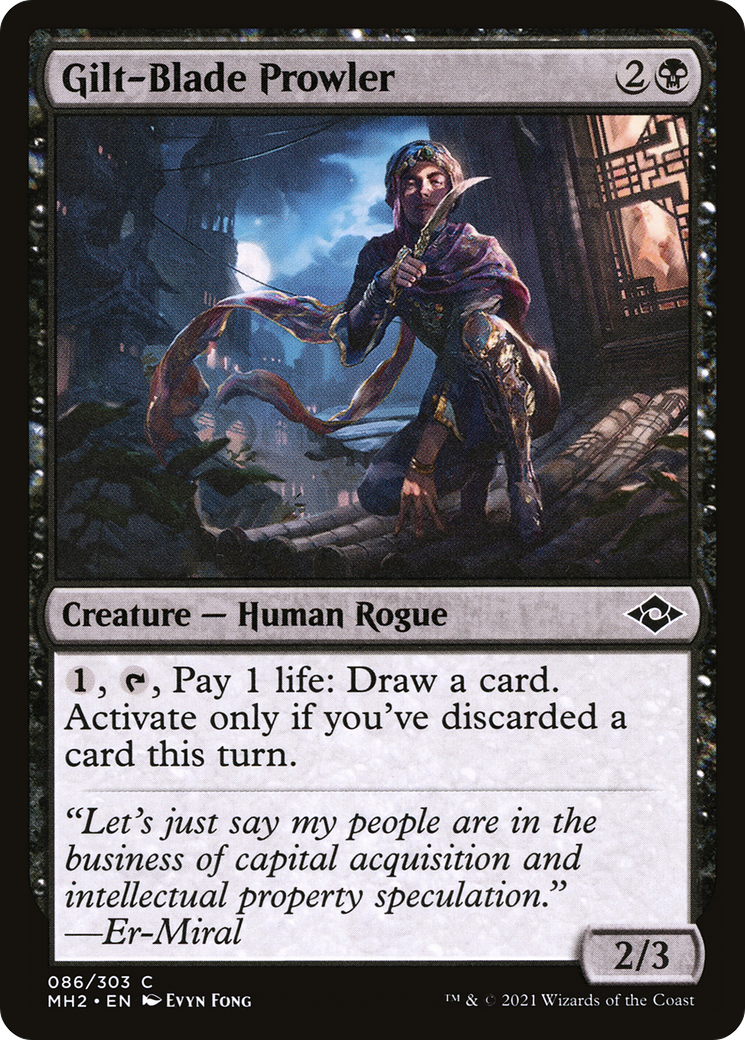 Gilt-Blade Prowler (86) [Modern Horizons 2] foil - Deck Out Gaming
