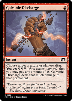 Galvanic Discharge (122) [Modern Horizons 3] foil - Deck Out Gaming