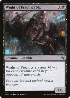 Wight of Precinct Six (287) [Jumpstart] - Deck Out Gaming