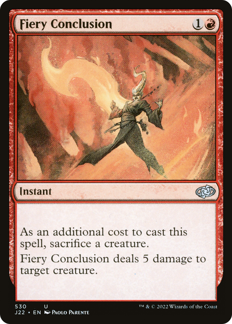 Fiery Conclusion (530) [Jumpstart 2022] - Deck Out Gaming