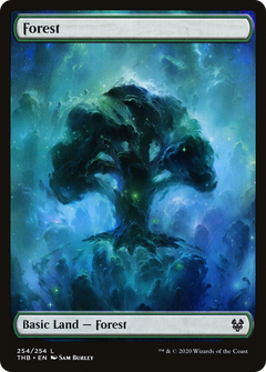 Forest (254) [Theros Beyond Death] foil - Deck Out Gaming