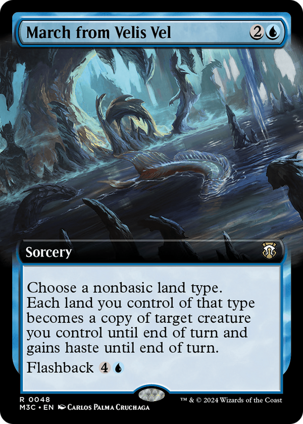 March from Velis Vel (Extended Art) (48) [Modern Horizons 3 Commander] - Deck Out Gaming