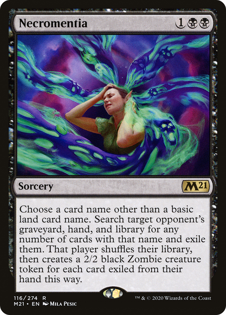 Necromentia (116) [Core Set 2021] - Deck Out Gaming