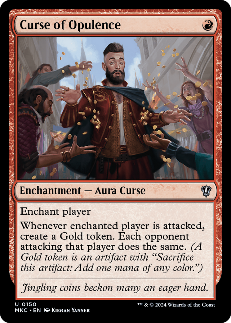 Curse of Opulence (150) [Murders at Karlov Manor Commander] - Deck Out Gaming
