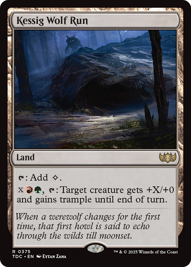 Kessig Wolf Run (375) [Commander: Tarkir: Dragonstorm] - Deck Out Gaming