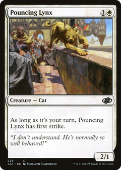 Pouncing Lynx (228) [Jumpstart 2022] - Deck Out Gaming