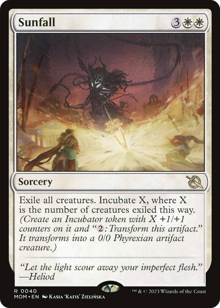 Sunfall (40) [March of the Machine] foil - Deck Out Gaming