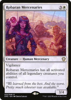Robaran Mercenaries (22) [Dominaria United Commander] - Deck Out Gaming