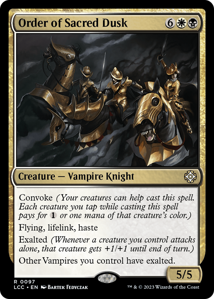 Order of Sacred Dusk (97) [The Lost Caverns of Ixalan Commander] - Deck Out Gaming