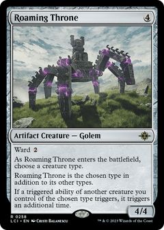 Roaming Throne (258) [The Lost Caverns of Ixalan] foil - Deck Out Gaming