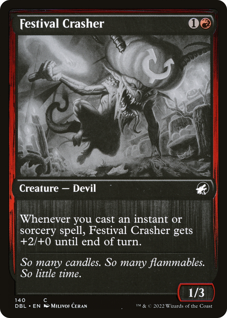 Festival Crasher (140) [Innistrad: Double Feature] foil - Deck Out Gaming