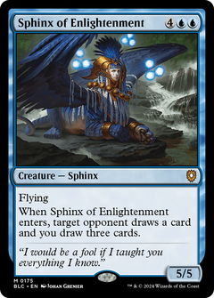 Sphinx of Enlightenment (175) [Bloomburrow Commander] - Deck Out Gaming