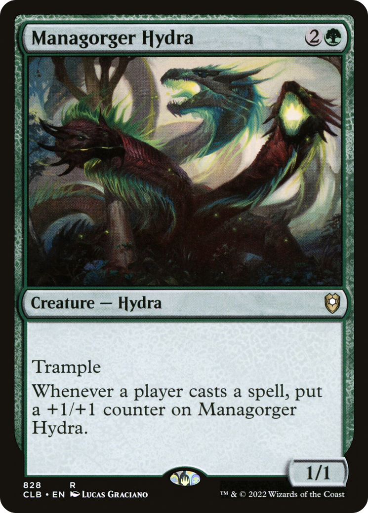 Managorger Hydra (828) [Commander Legends: Battle for Baldur's Gate] - Deck Out Gaming