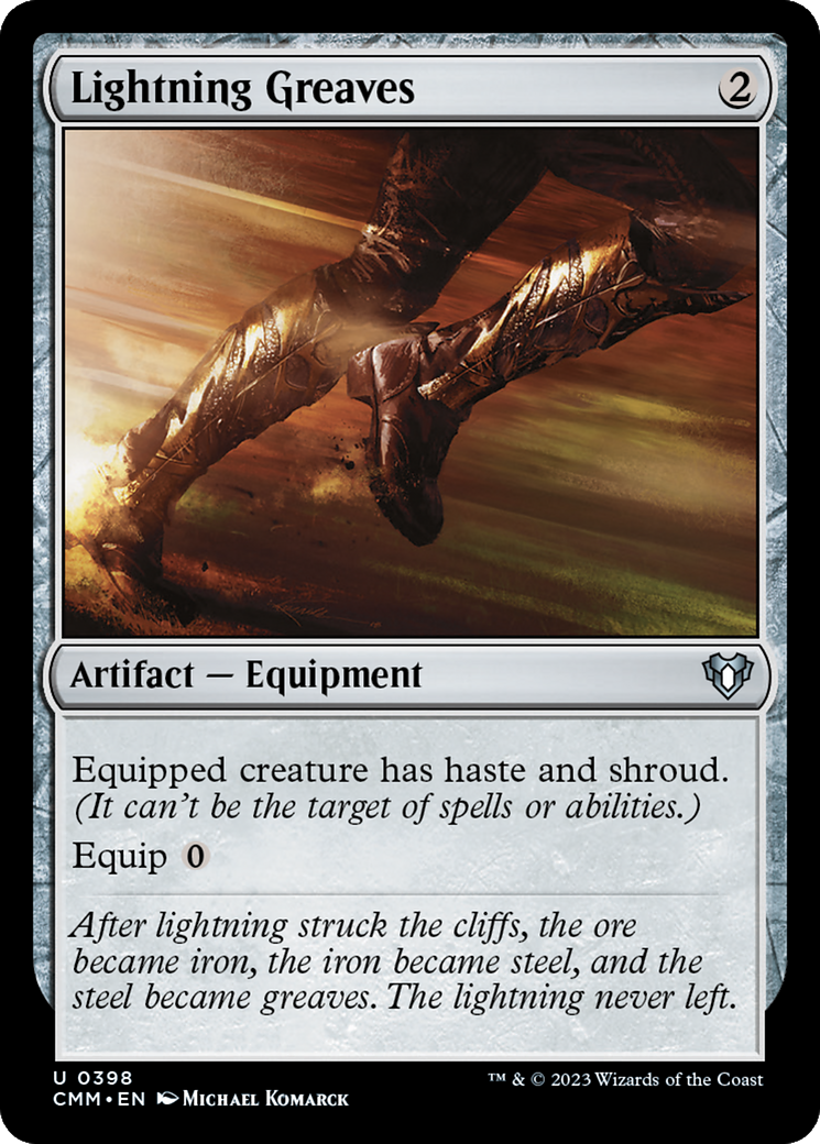 Lightning Greaves (398) [Commander Masters] - Deck Out Gaming