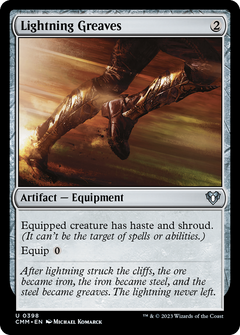 Lightning Greaves (398) [Commander Masters] foil - Deck Out Gaming