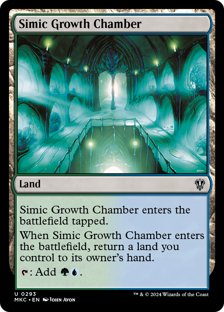 Simic Growth Chamber (293) [Murders at Karlov Manor Commander] - Deck Out Gaming