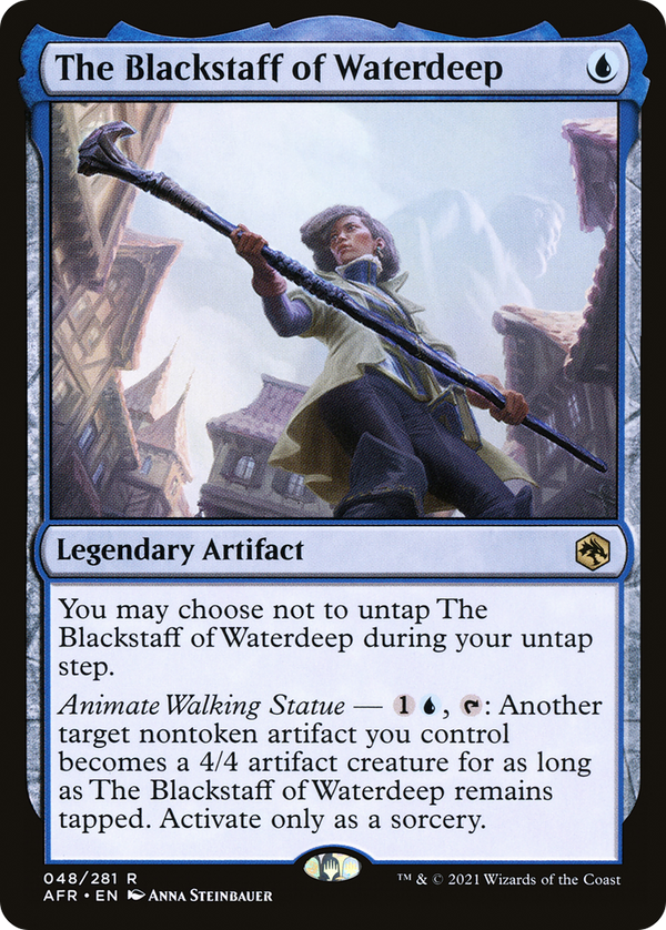 The Blackstaff of Waterdeep (48) [Adventures in the Forgotten Realms] foil - Deck Out Gaming