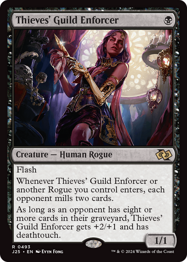Thieves' Guild Enforcer (493) [Foundations Jumpstart] - Deck Out Gaming
