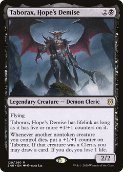 Taborax, Hope's Demise (129) [Zendikar Rising] foil - Deck Out Gaming