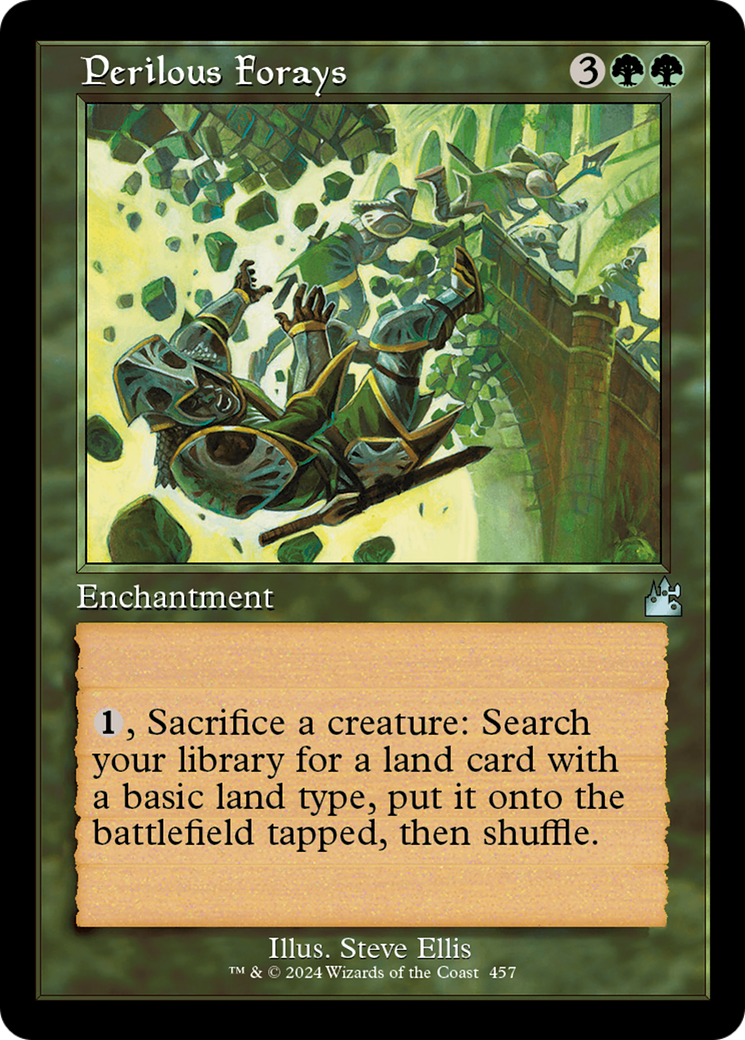 Perilous Forays (Retro Frame) (457) [Ravnica Remastered] - Deck Out Gaming