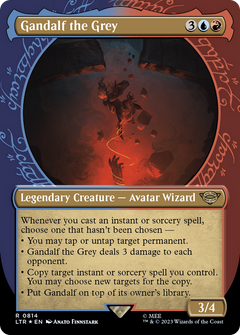 Gandalf the Grey (814) [The Lord of the Rings: Tales of Middle-earth] foil - Deck Out Gaming