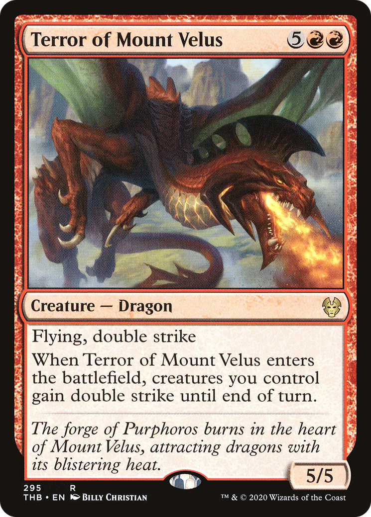 Terror of Mount Velus (295) [Theros Beyond Death] - Deck Out Gaming