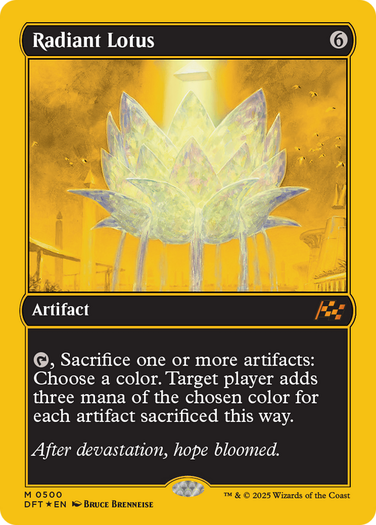 Radiant Lotus (First-Place Foil) (500) [Aetherdrift] foil - Deck Out Gaming