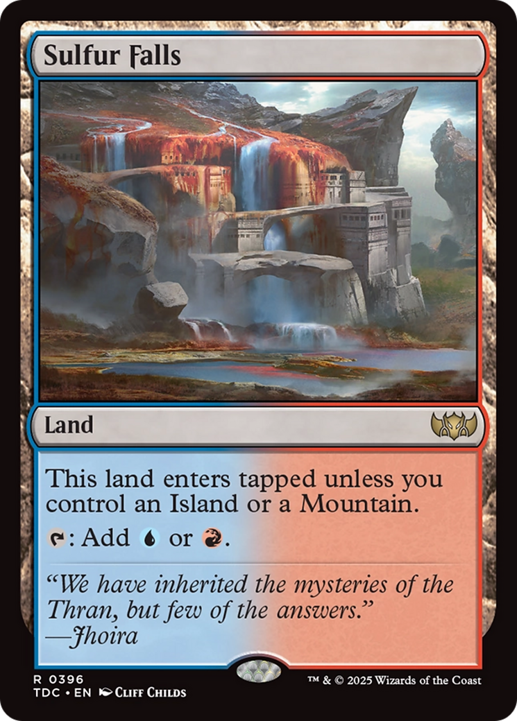 Sulfur Falls (396) [Commander: Tarkir: Dragonstorm] - Deck Out Gaming