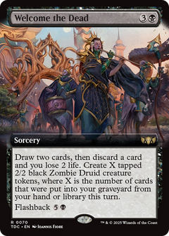 Welcome the Dead (Extended Art) (70) [Commander: Tarkir: Dragonstorm] - Deck Out Gaming