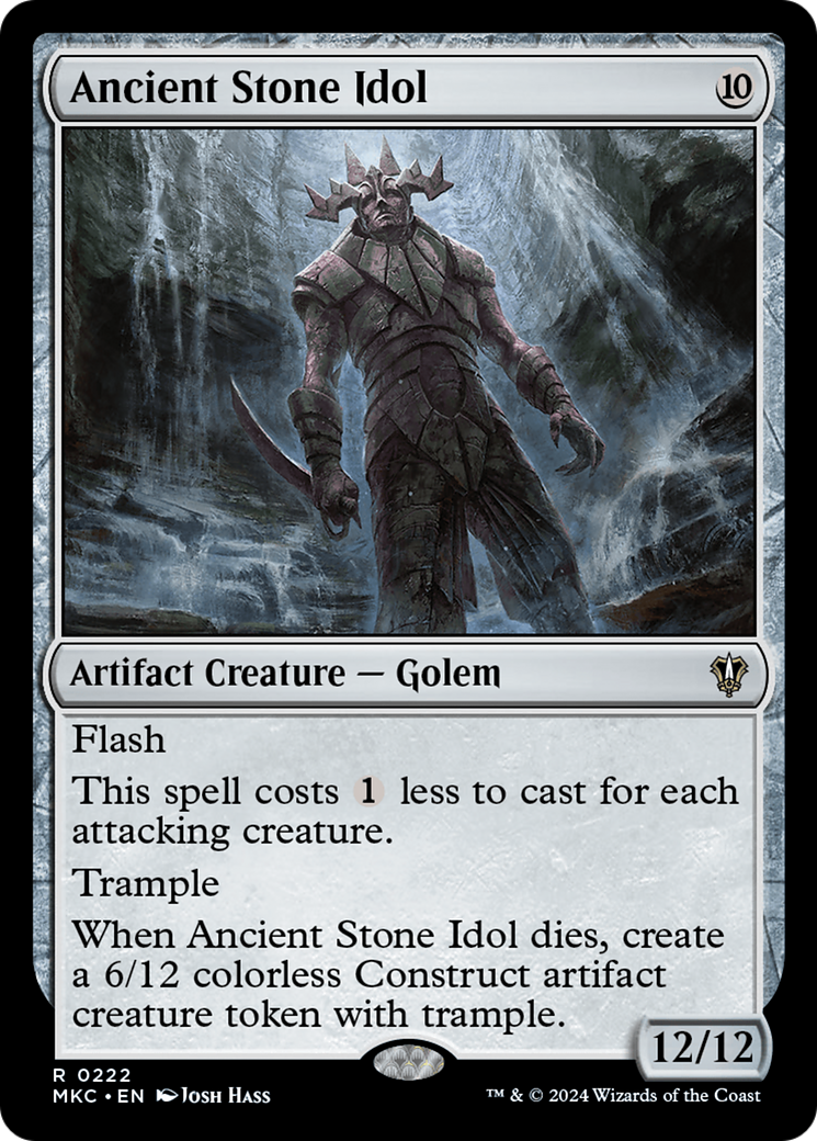 Ancient Stone Idol (222) [Murders at Karlov Manor Commander] - Deck Out Gaming