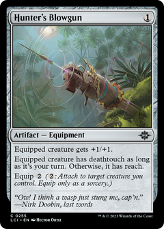 Hunter's Blowgun (255) [The Lost Caverns of Ixalan] - Deck Out Gaming