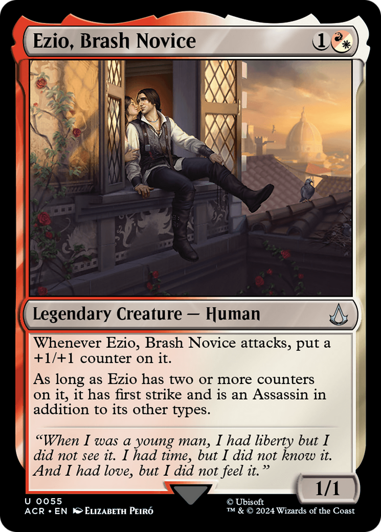 Ezio, Brash Novice (55) [Assassin's Creed] - Deck Out Gaming