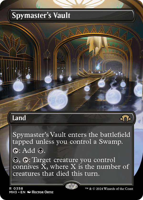 Spymaster's Vault (Borderless) (358) [Modern Horizons 3] - Deck Out Gaming