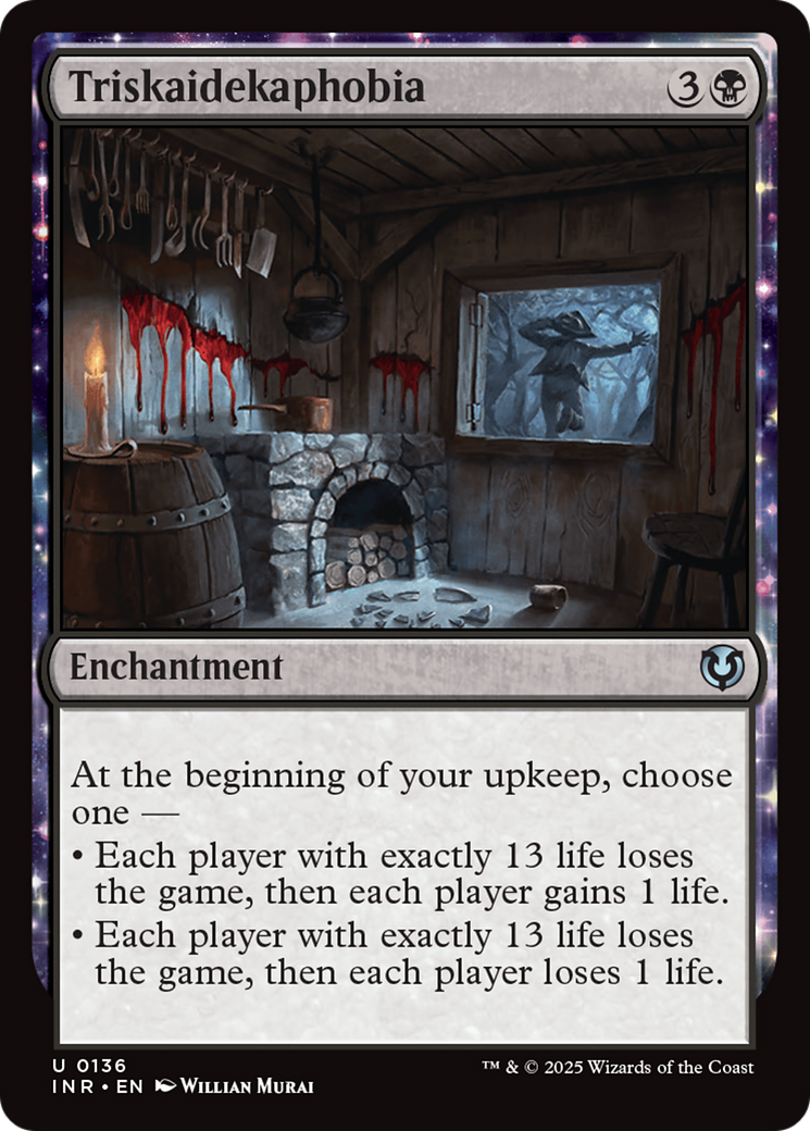 Triskaidekaphobia (136) [Innistrad Remastered] foil - Deck Out Gaming