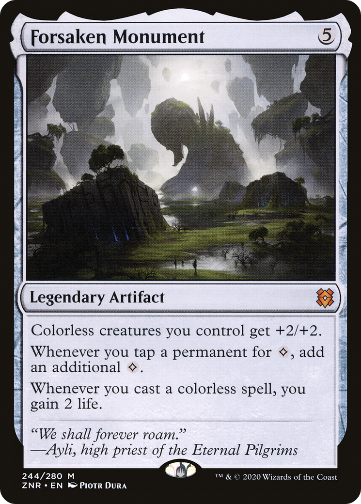 Forsaken Monument (244) [Zendikar Rising] - Deck Out Gaming