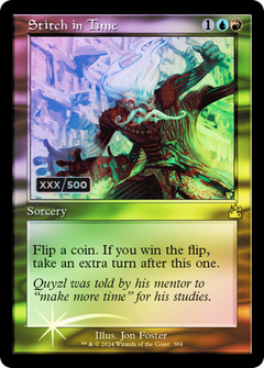 Stitch in Time (Retro Frame) (Serial Numbered) (384) [Ravnica Remastered] foil - Deck Out Gaming