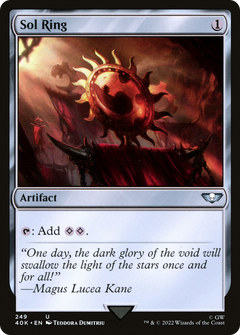Sol Ring (249) (249) [Warhammer 40,000 Commander] - Deck Out Gaming