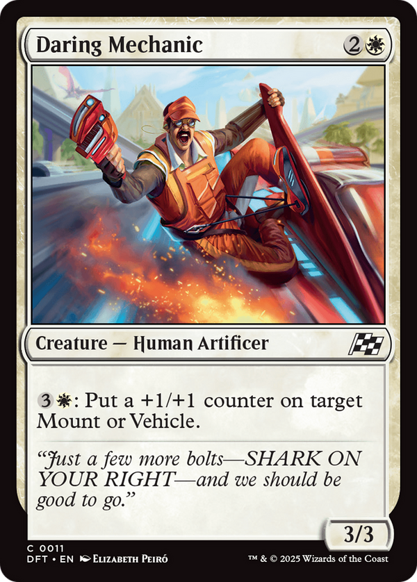 Daring Mechanic (11) [Aetherdrift] - Deck Out Gaming