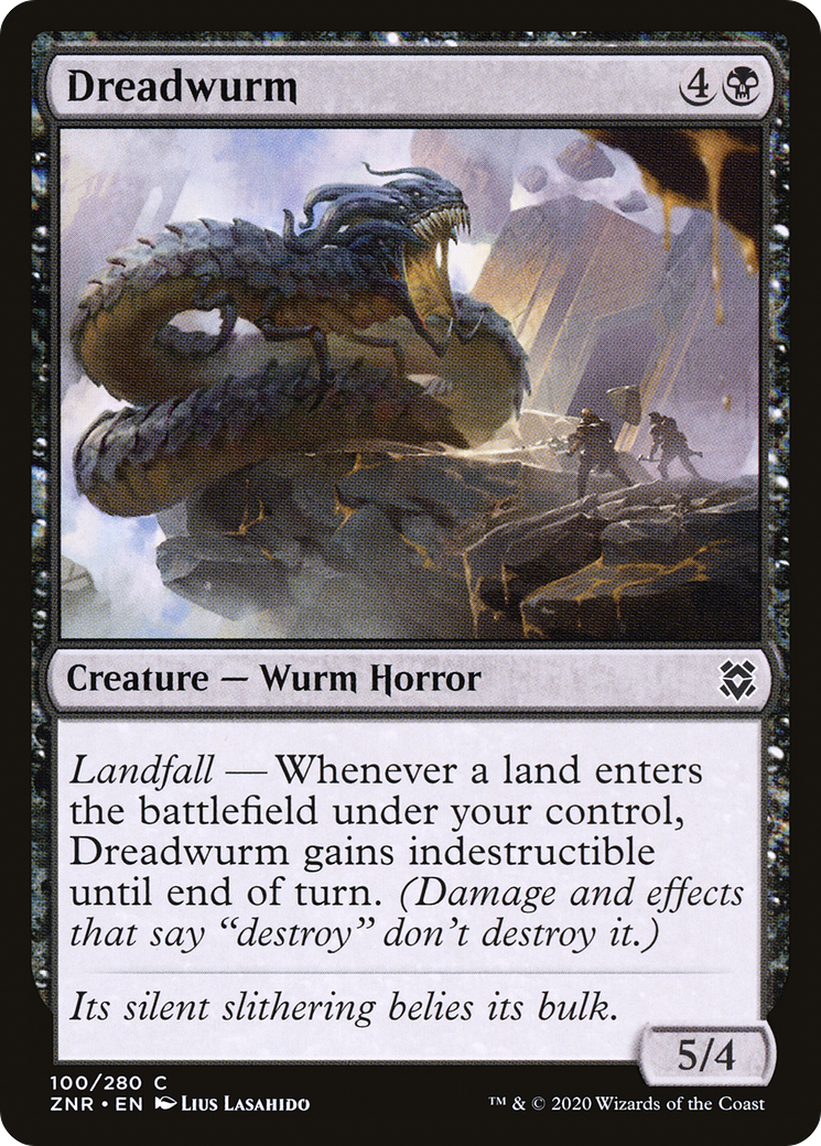 Dreadwurm (100) [Zendikar Rising] - Deck Out Gaming