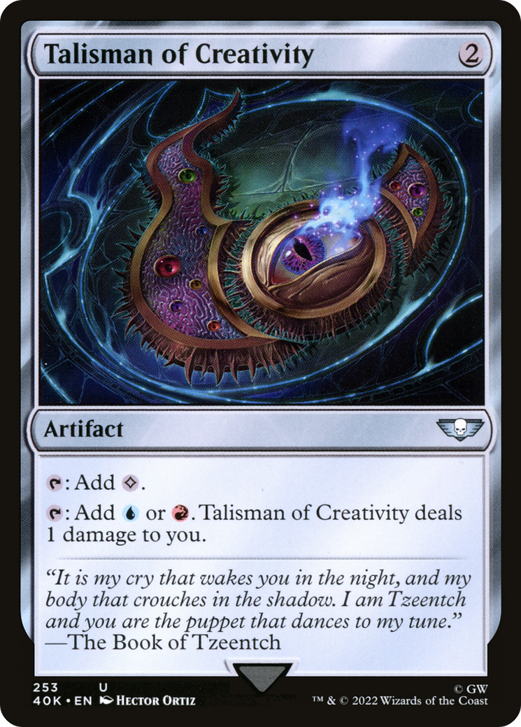 Talisman of Creativity (253) [Warhammer 40,000 Commander] - Deck Out Gaming